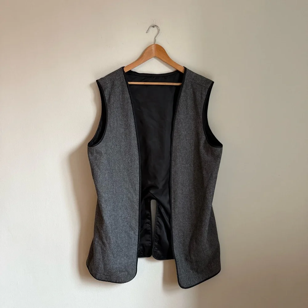 Banana Republic Wool Blend Liner Vest XL Jacket Insert 71% Wool